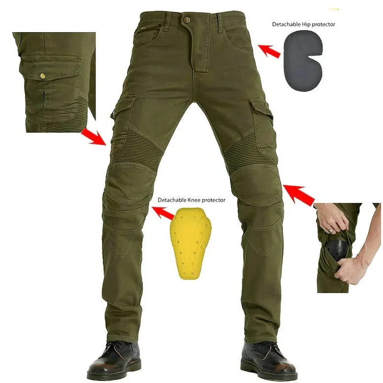 Aramid Motorcycle Riding Jeans Motorbike Racing Pants