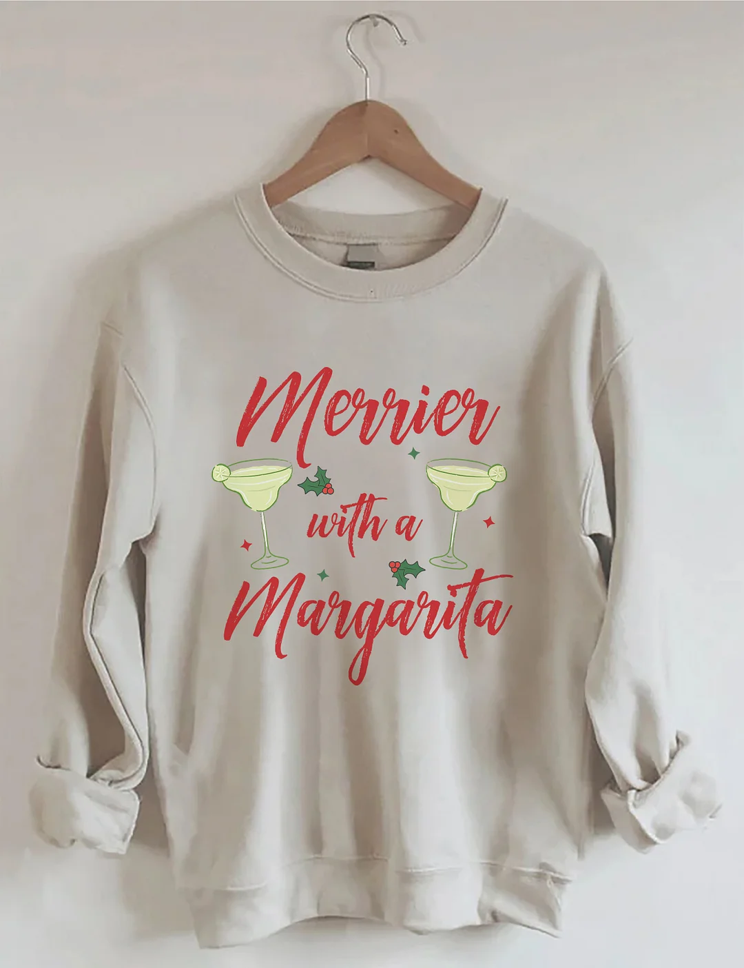 Merrier With A Margarita Sweatshirt