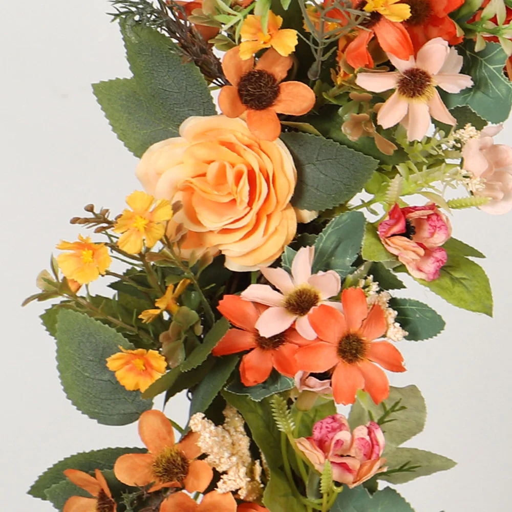 Simulation small wild chrysanthemum and peony flower festival props decoration