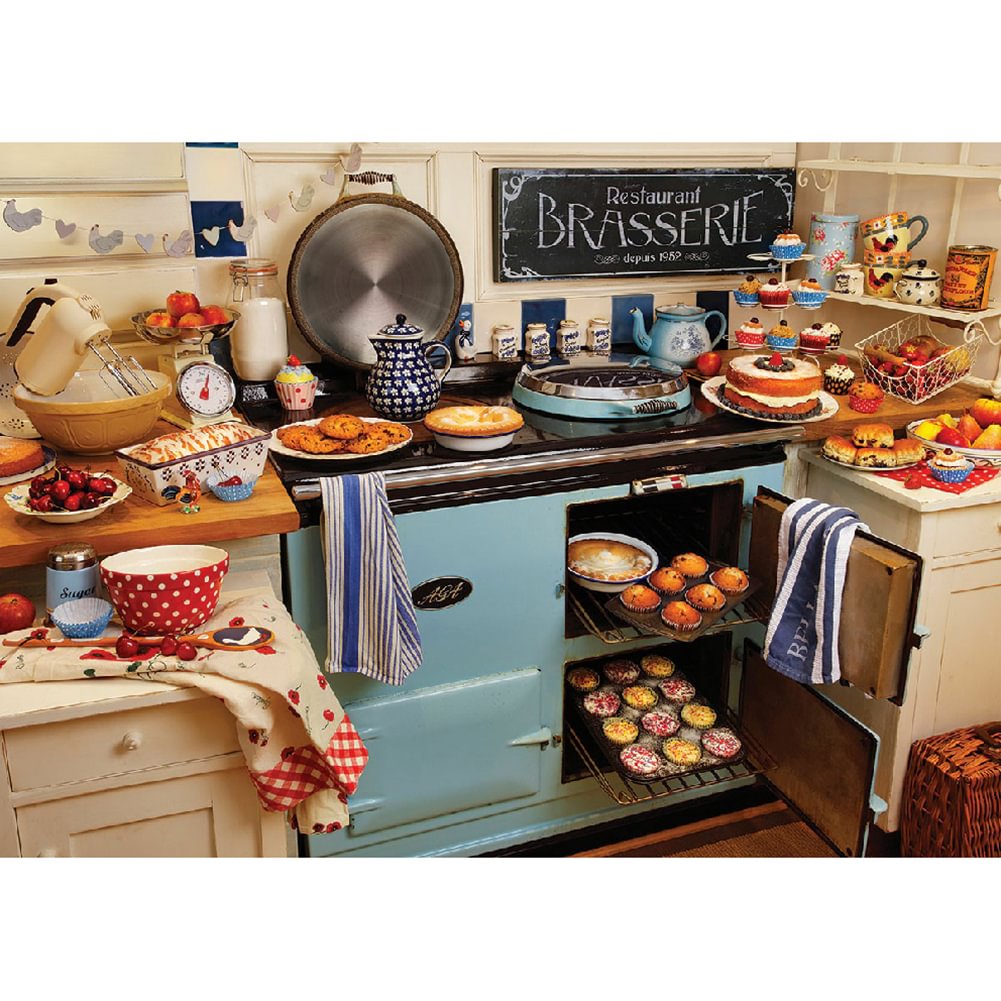Diamond Painting - Full Round - Kitchen(40*30cm)
