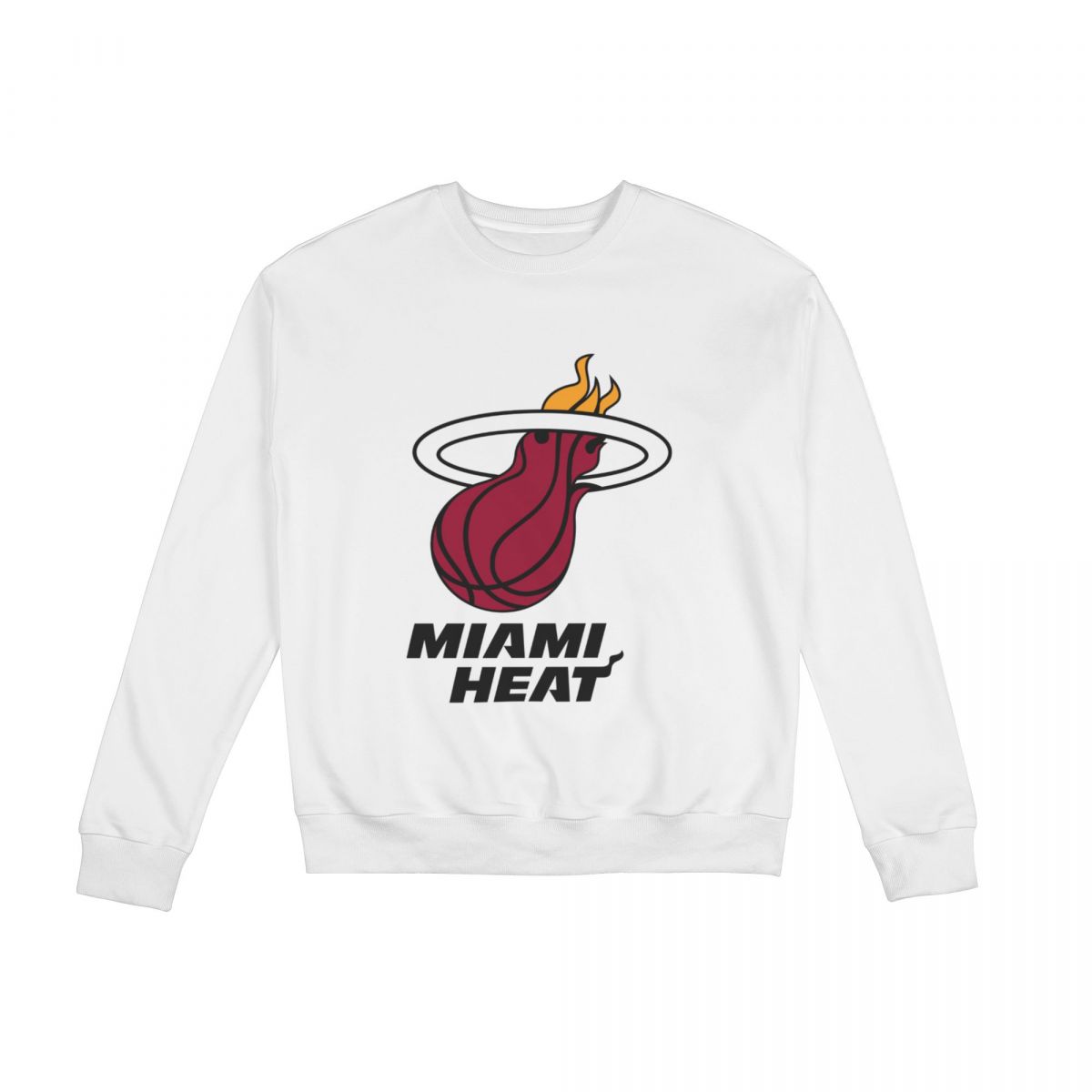 Miami Heat Logo Long Sleeve Sweatshirt