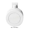 [US Local Warehouse] Bladeless Hanging Fan 3 Speeds Portable Cooling Fan for Outdoor Sports (White)