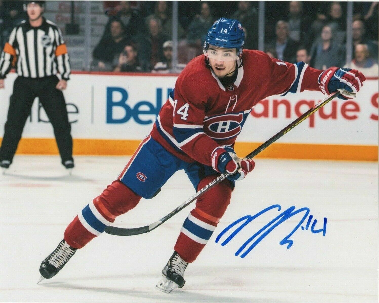 Nick Suzuki Autographed Signed 8x10 Photo Poster painting ( Canadiens ) REPRINT