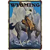 Cowboy - Vintage Metal Signs - 20*30cm/30*40cm - Western
