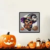 Diamond Painting - Partial Special Shaped Drill - Halloween Owl(Canvas|30*30cm)