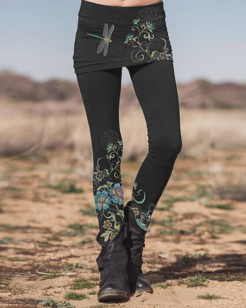 Women's Casual Printed Pants14