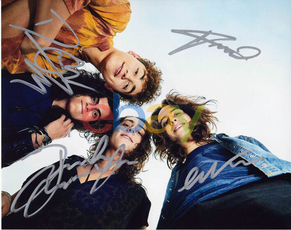 GRETA VAN FLEET Band SIGNED 8X10 Photo Poster painting reprint