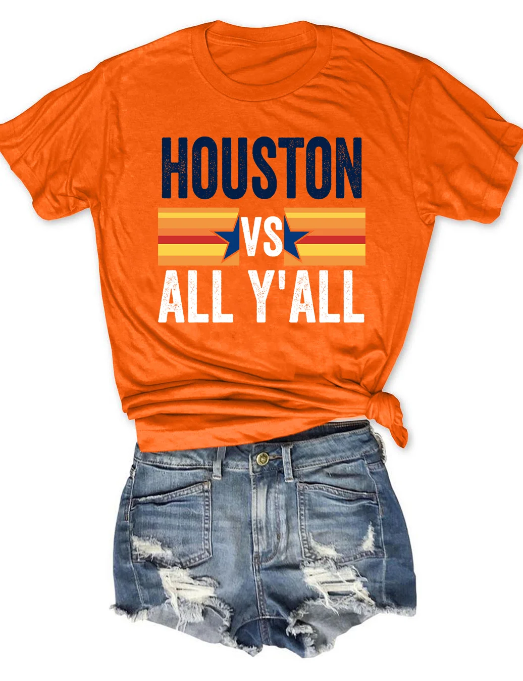 Houston VS All Y'all T-Shirt
