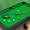 Mini Billiard Table, Premium Tabletop Billiards Mini Snooker Game Set for Kids and Adults with Cues, Ball, Chalk, Rack, Brush Included