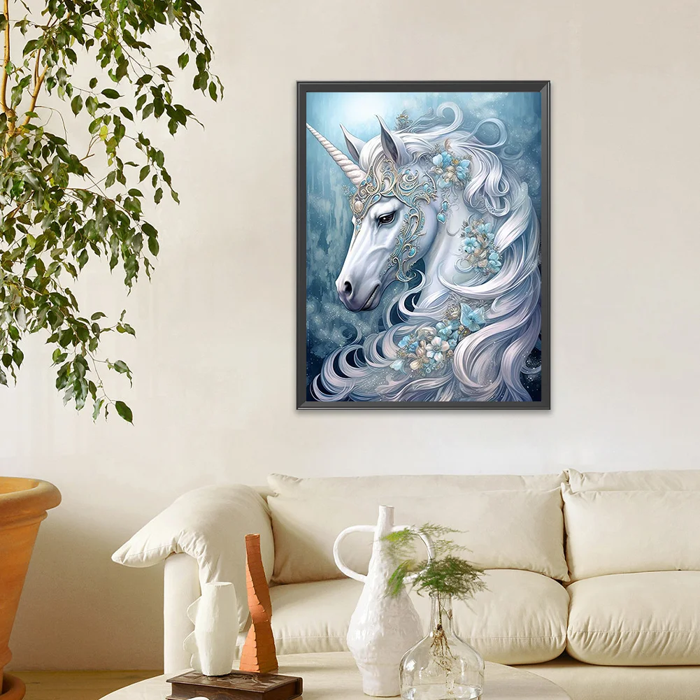 Diamond Painting - Full Round Drill - Unicorn(Canvas|30*40cm)