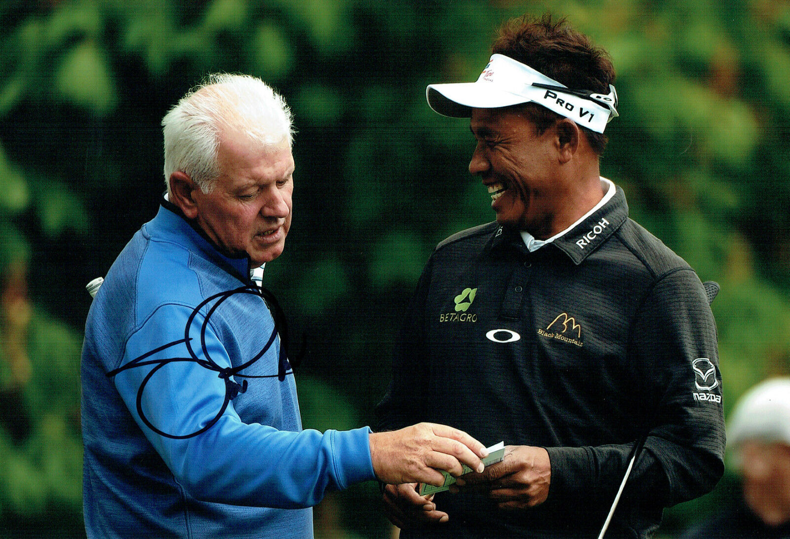 Thongchai JAIDEE SIGNED Autograph GOLF 2016 Irish Open 12x8 Photo Poster painting AFTAL COA