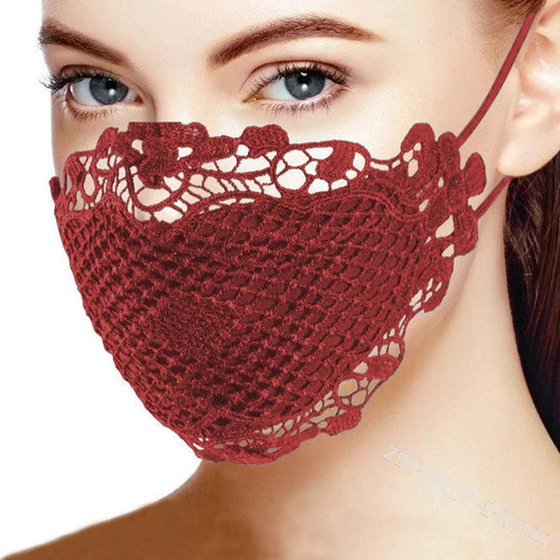 Brownm Ebay Ear-Mounted Water-Soluble Sandwich Anti-Smide Mask Lace Mask