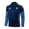 25/26 Al-Nassr sapphire Half-Zip Training Jacket Set