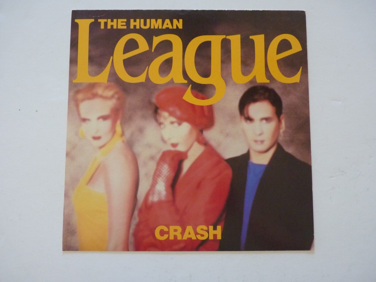 Human League Crash LP Record Photo Poster painting Flat 12x12 Poster