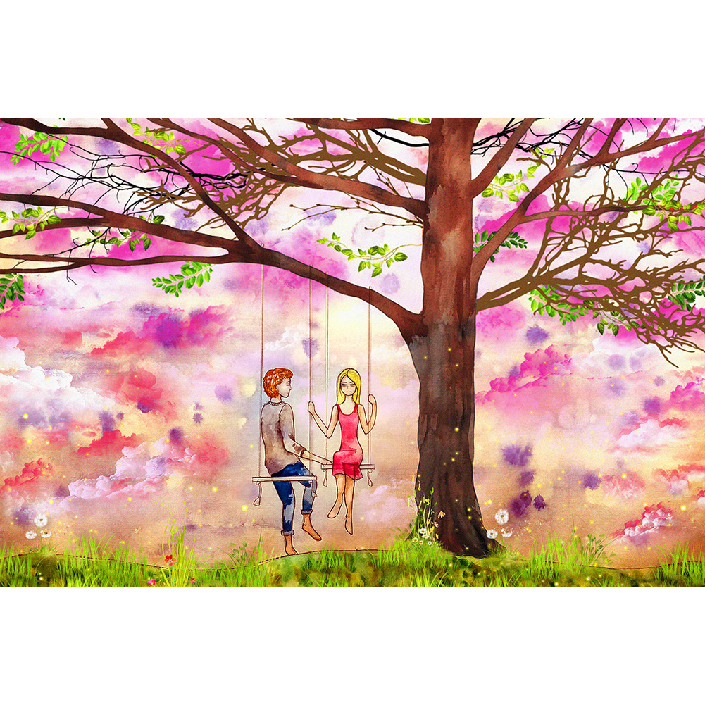 

Swing Lovers - 1000 Pieces Jigsaw Puzzle, 501 Original