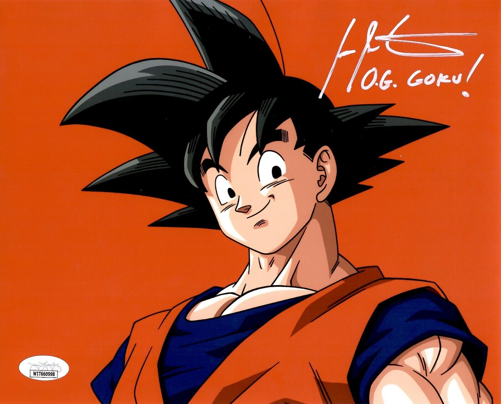 Ian James Corlett autographed inscribed 8x10 Photo Poster painting Goku JSA COA Dragon Ball Z