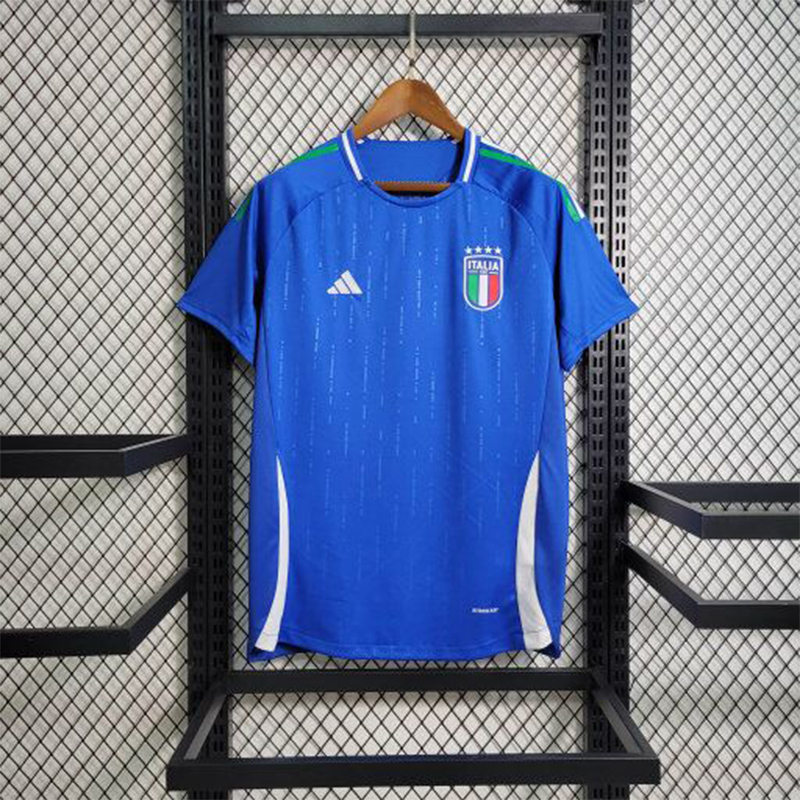 Italy 2024 Home Stadium Jersey - Fans Version