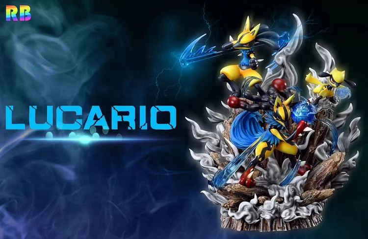 Mega Lucario Statue from PcHouse x and Fantasy Studios : r/animeGK