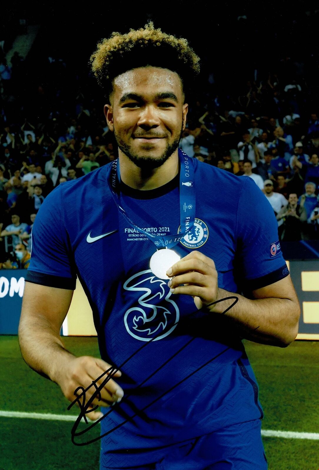 Reece James Signed 12X8 Photo Poster painting Chelsea F.C. Genuine Signature AFTAL COA (9159)