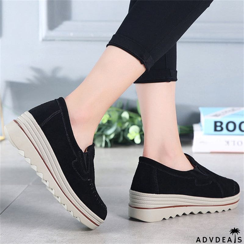 Fashion Extra Soft Lightweight Women Leather Loafers