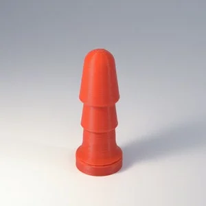 pornhint Pornhint Theragun Vac-U-Lock Adapter Doc Johnson Sex Toys Dildo Massage Gun Attachment Vibrating + Thrusting Sex Machine for Sexual Wellness (RED)