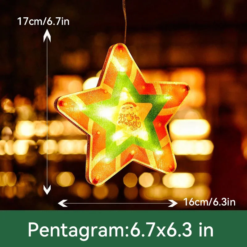 CHRISTMAS PRE-SALE 🎄Christmas Window Hanging Lights