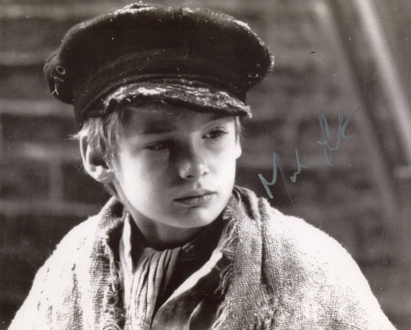 Mark Lester as Oliver! signed Street Urchin signed movie Photo Poster painting - UACC DEALER