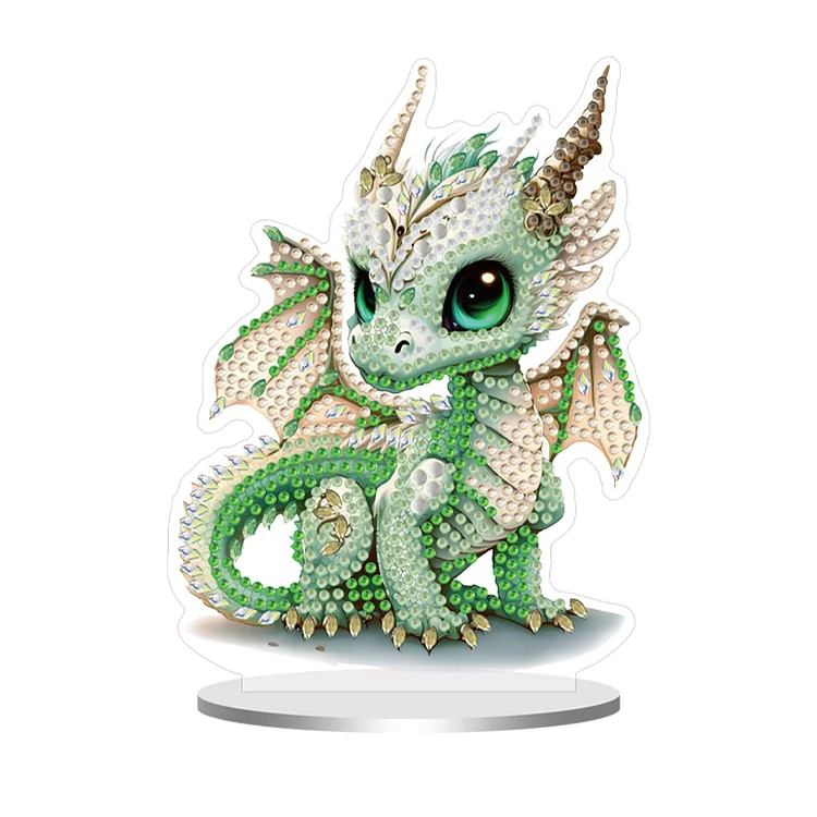 Dragon Special Shaped Diamond Painting Tabletop Ornaments Kit Home Table Decor