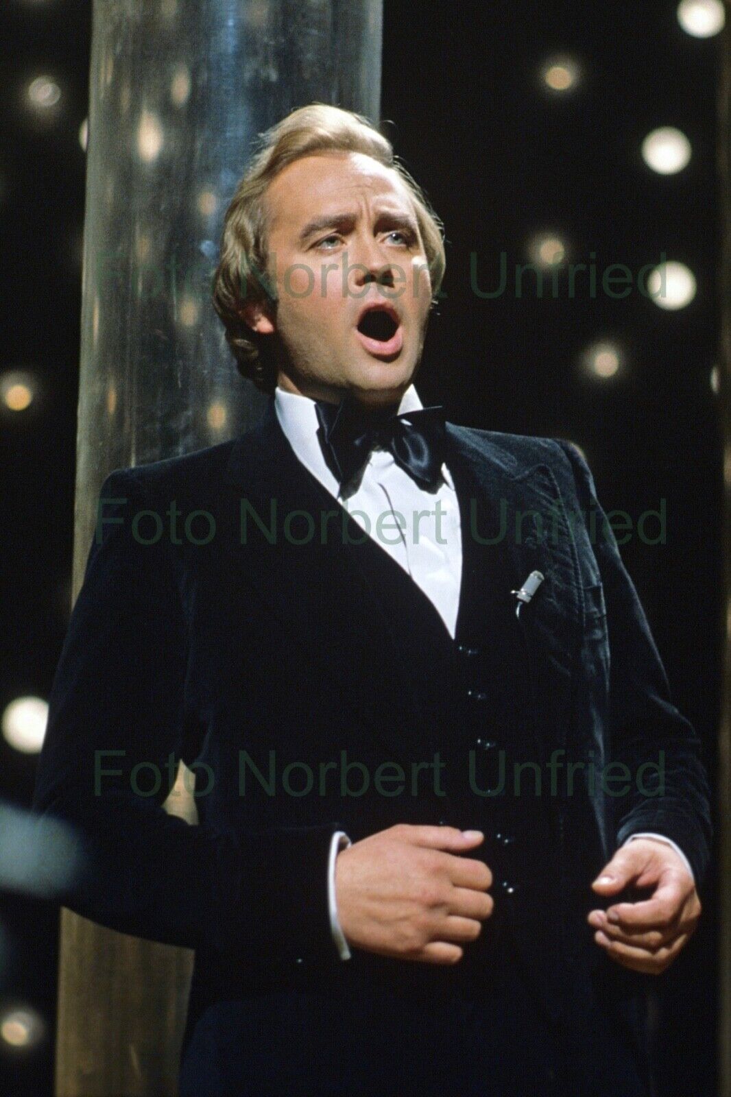 Rene Kollo Opera Singer 20 X 30 CM Press Photo Poster painting Without Autograph Nr 2-8