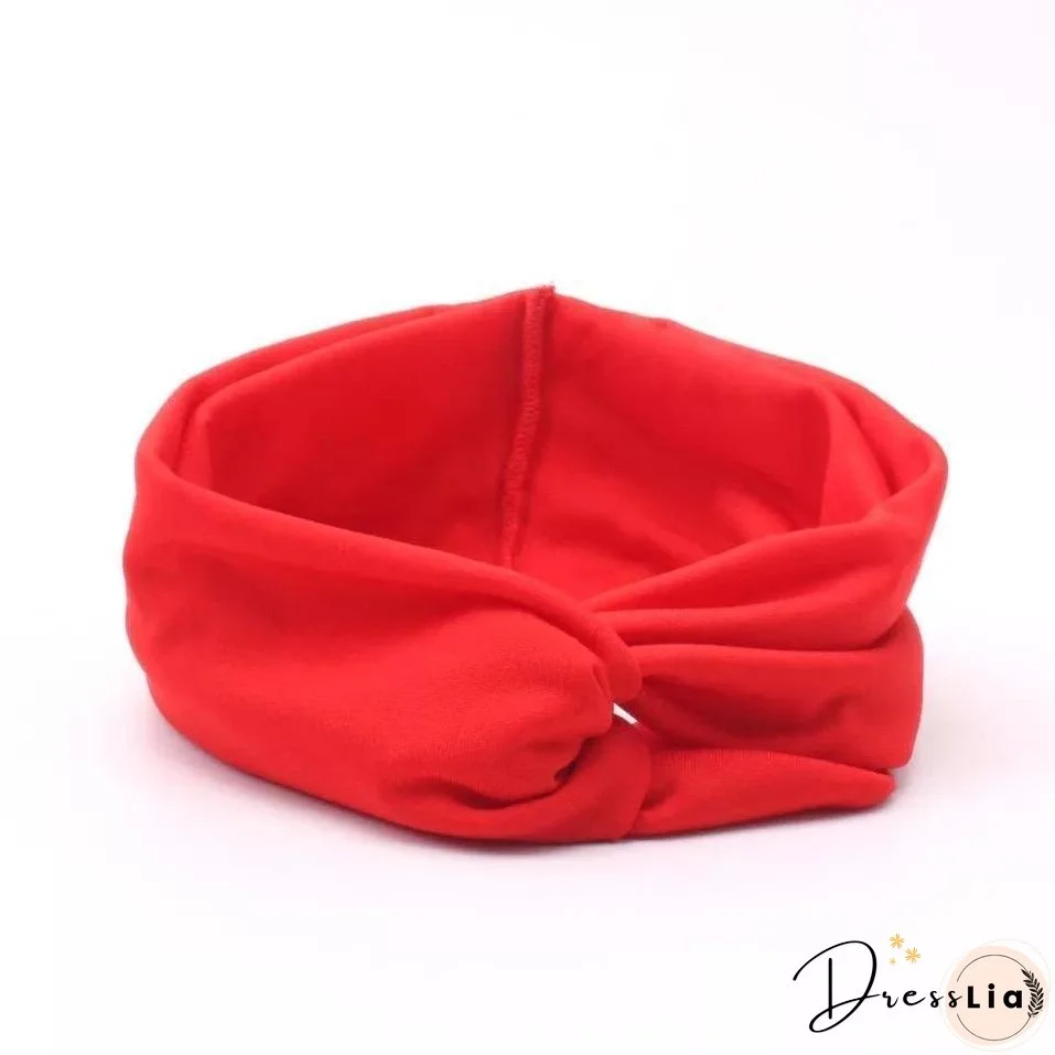 Contrast Color Hair Band Accessories