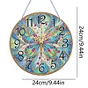 5D DIY Crystal Diamond Painting Handmade Butterfly Clock Kit