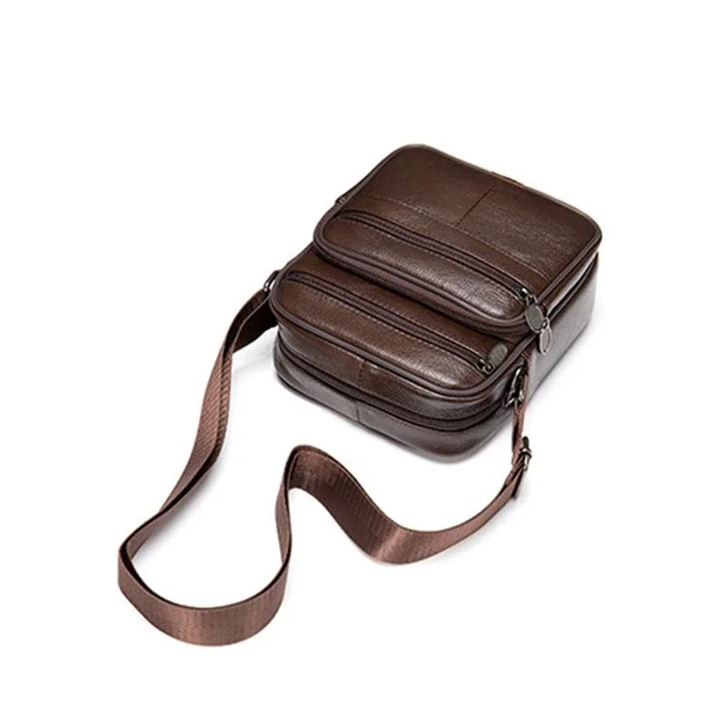 Larger Capacity Retro Leather Soft Small Shoulder Bags
