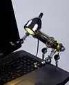 Punk Style Robot Desktop Ornaments E-sports Children's Room Desk Lamp Gift Figure
