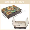(US Local)Diamond Painting Storage Box DIY 5D Diamond Painting Jewelry Box (Sunflower)
