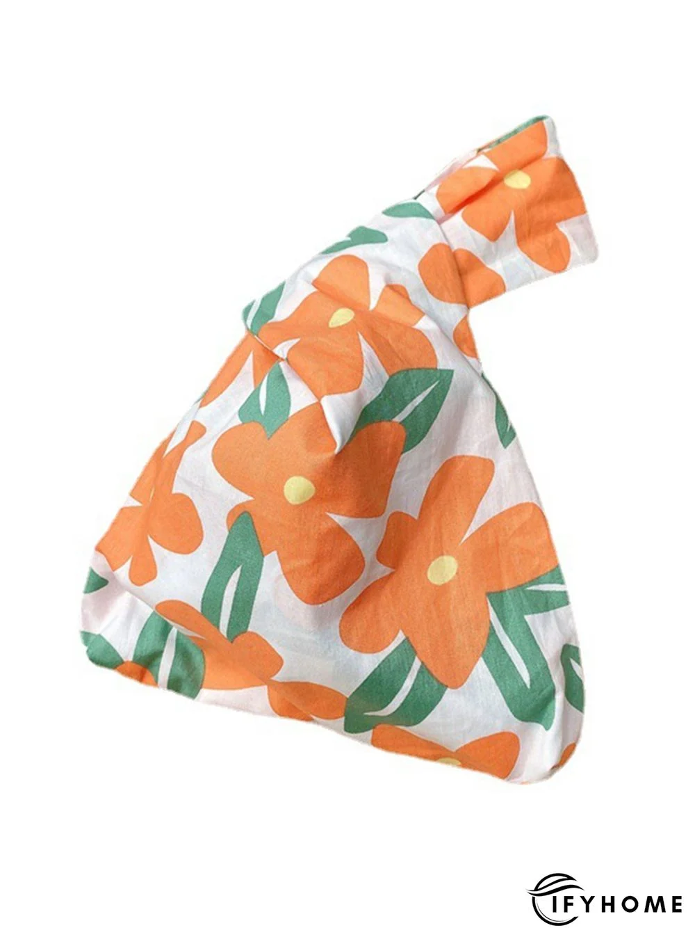 Spring Summer Artistic Colorful Floral Graphics Cotton Clutch | IFYHOME