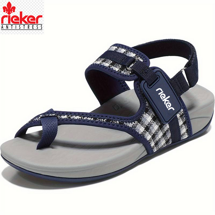 Dámské sandály s kroužkem na palec, nastavitelné, s otevřenou špičkou, venkovní, ležérní