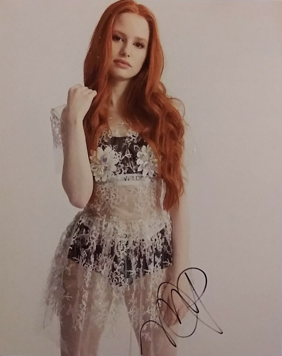 Madeline petsch signed 8 x 10