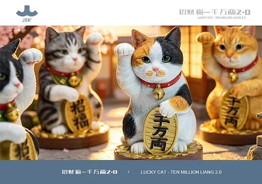 JXK-Lucky Cat - Ten Million Liang2.0-JXK379A/B
