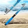 Telescopic Fishing Rod Short Collapsible Rod for Saltwater and Freshwater (1.8M)