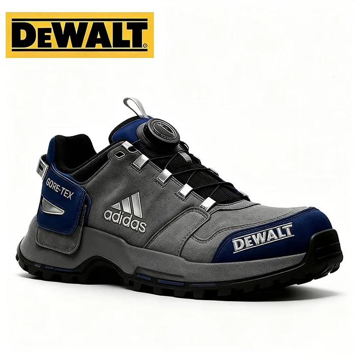 Wodoodporne buty marki Adidas&reg; i DEWALT są idealnym wyborem do pracy i aktywności na świeżym powietrzu.