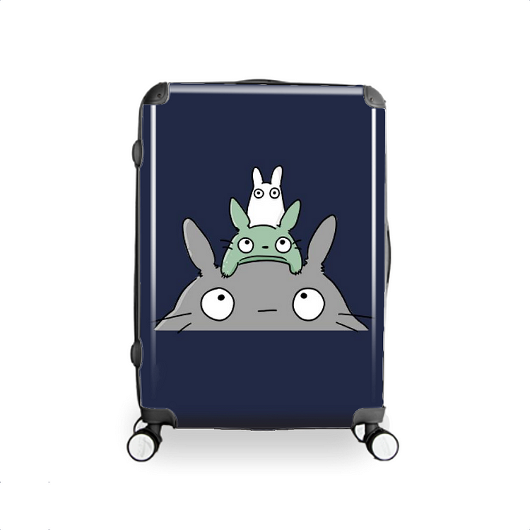 Adorable Wood Spirits, My Neighbor Totoro Hardside Luggage