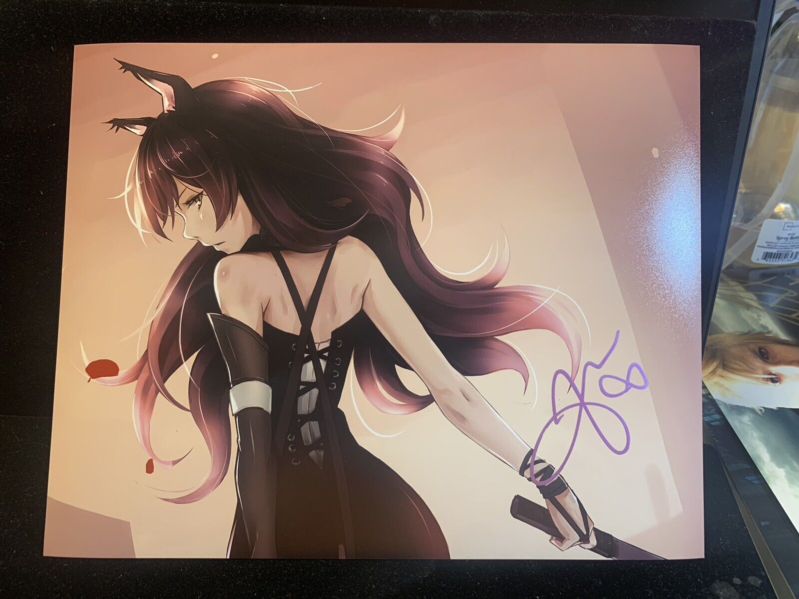 Arryn Zech Autographed 8x10 Photo Poster painting RWBY Blake D3