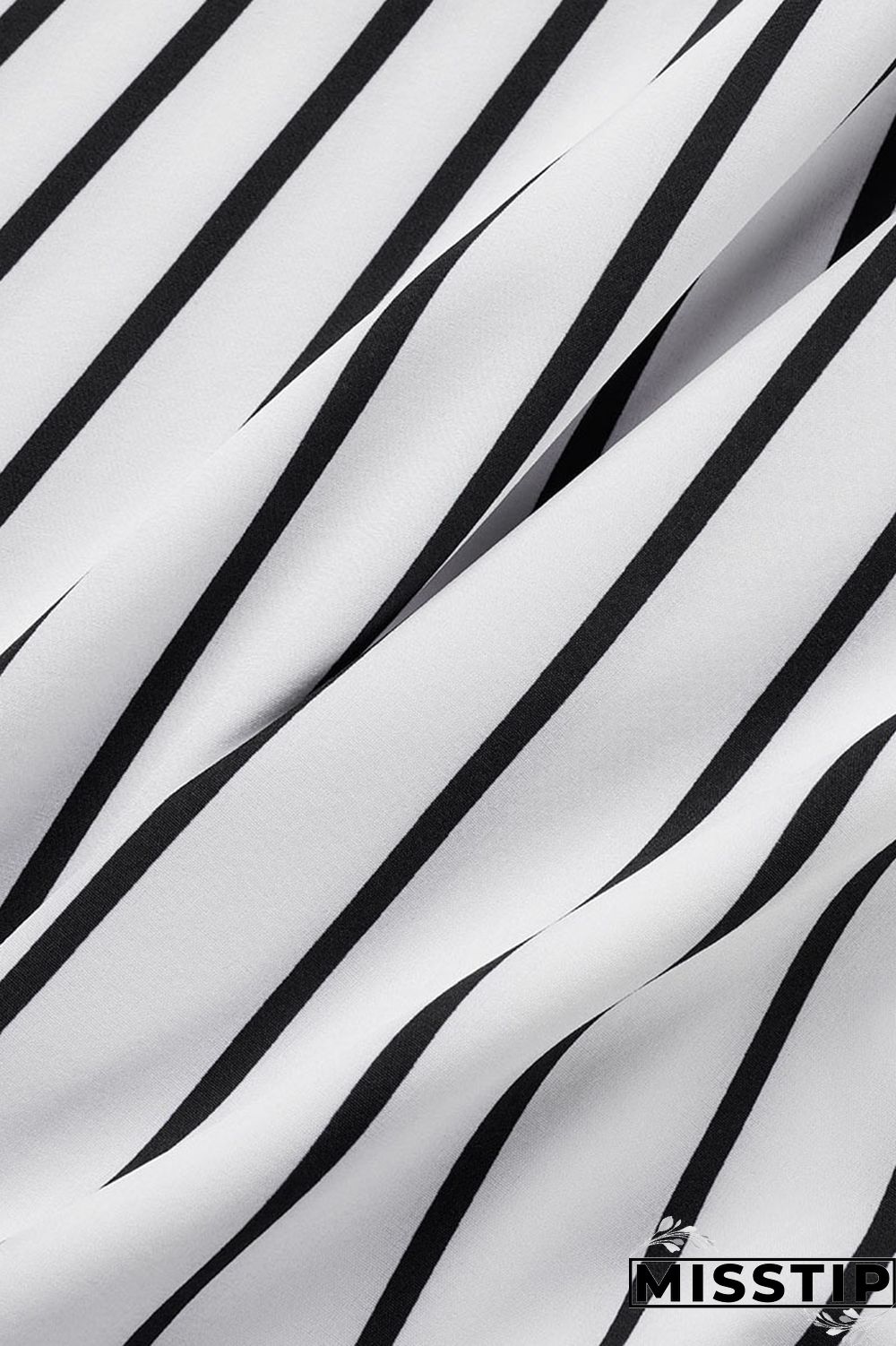 Black Casual Striped Print Patchwork O Neck A Line Dresses