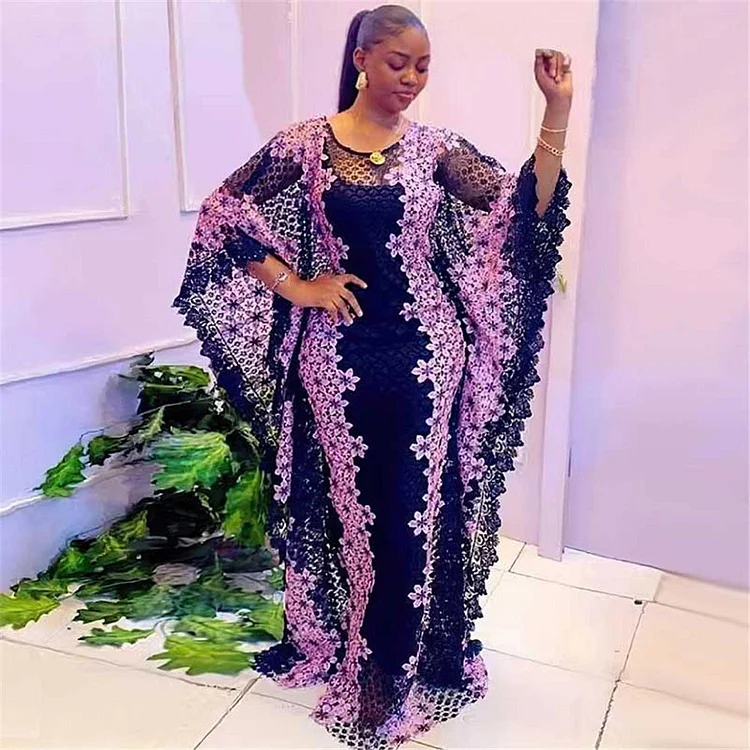 African Dresses for Women Plus Size Lady Africa Clothes Dashiki Ankara  Outfits Gown Kaftan Muslim Wedding Party Long Maxi - African Boutique