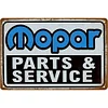 Mopar Parts & Service - Vintage Metal Signs - 20*30cm - Warning