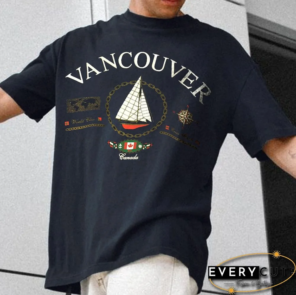 Retro Oversized Vancouver T-Shirt