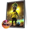 Groot borussia dortmund-perceuse ronde peinture diamant-40*50cm