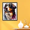 Bernese Mountain Dog-11CT Stamped Cross Stitch 40*50cm