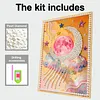 DIY Pearl Painting Kits with Frame 30x40cm Pearl Gem Paintings Picture Arts Craft for Adults Beginners Gift Home Wall Decor