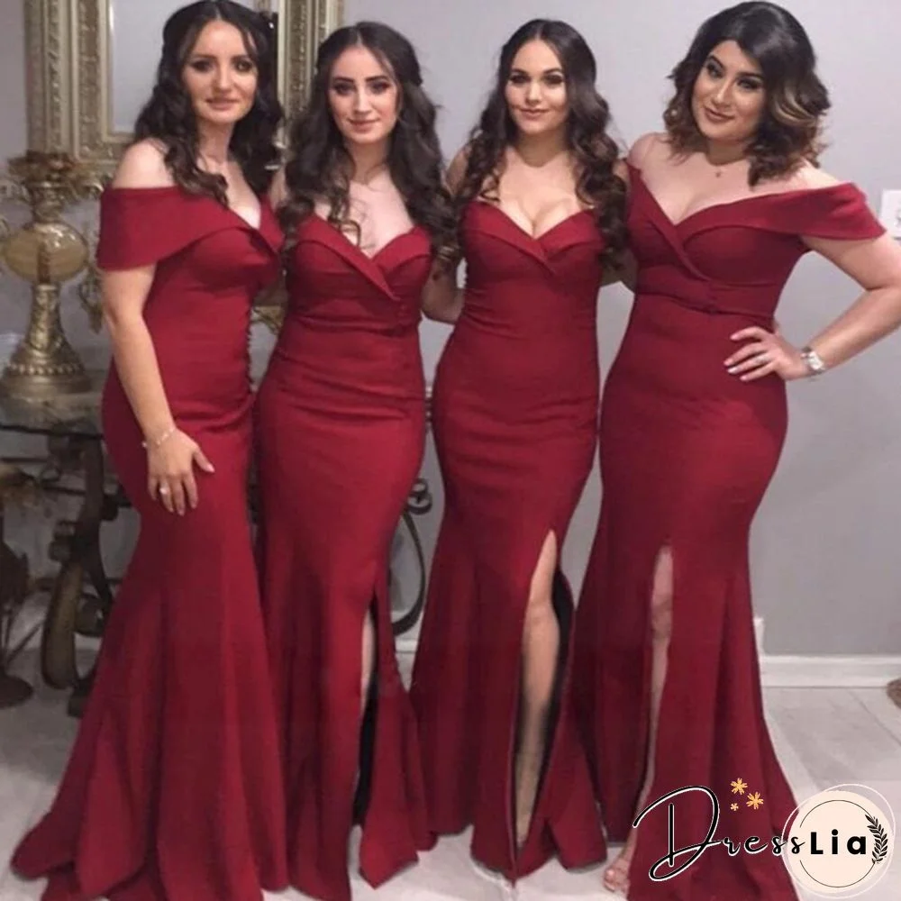 Evening Dress Deep V-neck Sleeveless Dresses Formal Dress Prom Dresses Full-length Dress Bridesmaids Dress